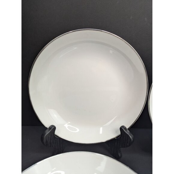 Royal M by Mitashoten Platinum Knight M109 Coupe Serving Bowl 7 3/4" Set of 4 - Picture 1 of 10